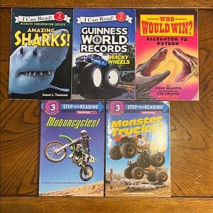 Learn to Read kids books | set of 5 non fiction readers | levels 2&3